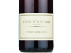 Coxs Vineyard Pinot Noir,2019