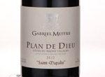 Côtes du Rhône Villages Plan de Dieu Saint-Mapalis,2012