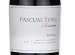 Pascual Toso Reserve Malbec,2011