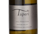 Tupari Pinot Gris,2012