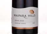 Waipara Hills Central Otago Pinot Noir,2011
