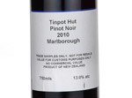 Tin Pot Marlborough Pinot Noir,2010