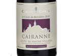 La Cuvée du Belvédère, Camille Cayran, AOC Côtes du Rhône Villages Cairanne Red,2010