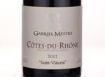 Côtes du Rhône Saint-Vincent,2012