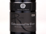 Cellier des Princes Châteauneuf du Pape Réseve Rouge,2011