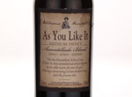 As You Like It Medium Amontillado,NV