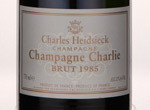Champagne Charles Heidsieck Champagne Charlie Millésime,1985