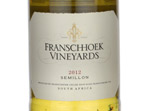 Franschhoek Vineyard Semillon,2012