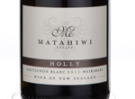 Matahiwi Holly Wairarapa Sauvignon Blanc,2011