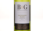 B&G Réserve Sauvignon Blanc,2012