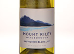 Mount Riley Sauvignon Blanc,2012