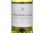 Zondernaam Sauvignon Blanc,2012
