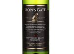 Lion's Gate Sauvignon Blanc Semillon,2012