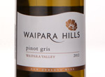 Waipara Hills Waipara Valley Pinot Gris,2012