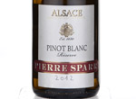 Pinot Blanc Réserve Pierre Sparr,2012