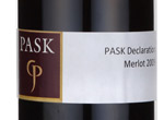 Pask Declaration Merlot,2009