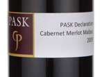 Pask Declaration Cabernet Merlot Malbec,2009