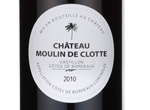 Château Moulin de Clotte,2010