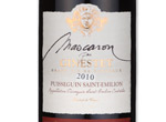 Mascaron par Ginestet - Puisseguin Saint-Emilion,2010