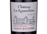Château la Rousselière,2010