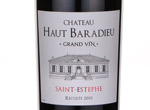 Château Haut Baradieu,2010
