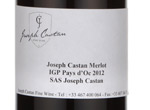 Joseph Castan Merlot,2012