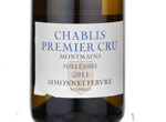Chablis Premier Cru Montmains,2011