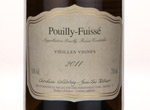 Pouilly Fuissé Vieilles Vignes,2011