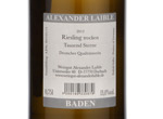 Riesling Trocken Alte Reben ***,2012