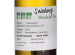 Sainsbury's Winemakers' Selection Falanghina,2012