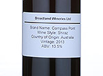 Compass Point Shiraz,2013