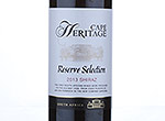 Cape Heritage Reserve Shiraz,2013