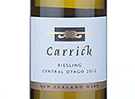 Carrick Riesling Central Otago,2012