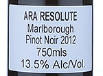 Ara Resolute Pinot Noir,2012
