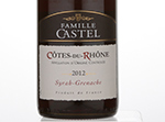 AOC Côtes du Rhône Famille Castel,2012