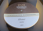 Sommeracher Katzenkopf Silvaner Auslese,2012