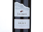 Fox Creek Duet Cabernet-Merlot,2012