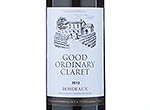 Good Ordinary Claret,2013