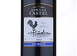 Famille Castel Vin de France Merlot,2013