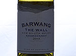 Barwang The Wall Chardonnay,2013
