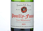 Pouilly Fuissé Hors Classe Les Menetrieres,2011