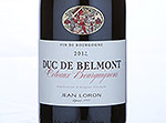Côteaux Bourguignons Rouge Duc De Belmont,2012