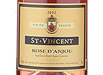 Rosé d`Anjou. St. Vincent,2012