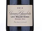 Charmes Chambertin "Les Mazoyères" Grand Cru,2012