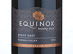 Equinox Waipara Valley Pinot Noir,2012