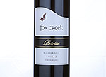 Fox Creek Reserve Shiraz,2012