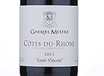Côtes du Rhône Saint-Vincent,2013