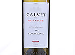 Calvet Réserve Sauvignon Blanc,2013