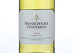 Franschhoek Vineyards Semillon,2013