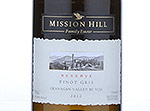 Mission Hill Family Estate Pinot Gris,2012